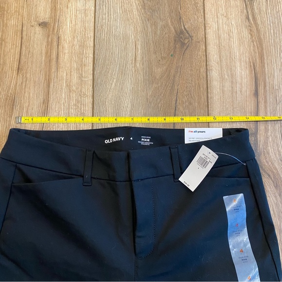 Old Navy Pixie High Rise Ankle - Size 4 - Black - NWT! - Picture 8 of 10